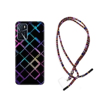 Oppo A16 Kılıf Rasta Boyun Askılı Şekiller 1681