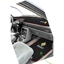 Renault Broadway R9 R11 Spring Elmas Logolu Torpido Koruyucu Örtü & 5 Li Oto Halı Paspas Seti