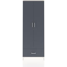 Arges Dolap 5 Raflı Tek Çekmeceli 2 Kapaklı 88x30x243 Aytaşı-... Aytaşı