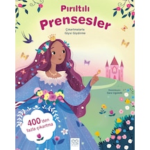 Pırıltılı Prensesler - Çıkartmalarla Giysi Giydirme