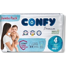 Premium 4 Numara Bebek Bezi Maxi 7 - 14 Kg 144 Adet