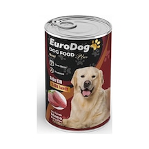 Eurodog - 70 - Sığır Parça Etli Yetişkin Köpek Konserve - Shopılke - 400 Gr