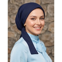 Raşelkori Tesettür Eşarpbone Lacivert