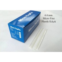 4.4 MM Micro Fine Kısa Seffaf Plastik Kılçık 10.000 Adet