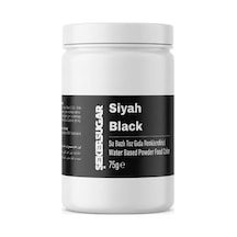 Şeker & Sugar Siyah Su Bazlı Toz Gıda Boyası 75 G