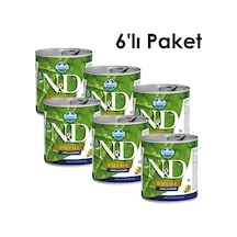 N&D Prime Tahılsız Kuzu Etli ve Yaban Mersinli Konserve Yetişkin Köpek Maması 6 x 285 G