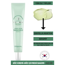 Dermal Cica x Mide Centella Asiatica ve Seramid Özlü Eye Cream Göz Çevresi Kremi 40 G