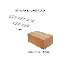 15 Cm Parmak Epoksi Rulo Yedek, 10'lu Paket