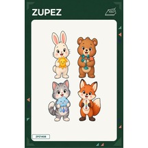 Minik Hava İstasyonu 19x25 Cm Ütüyle Uygulanan Baskı Zpz1408 - 928157001