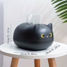 Siyah-sevimli Kedi Doku Kutusu: Mutfak Doku Kutusuevinizin Dekoruna İlginç Bir Dokunuş Katın