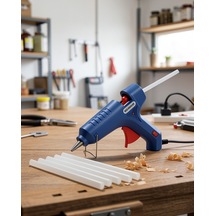 Silikon Tabancası 80 W 11 Mm Uyumlu 5 Adet Hediye Silikonlu