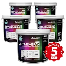 Alkoru 5 Adet 13 Kg Yeşil Likit Membran Avantaj Paket