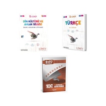 2027 Limit 8. Sınıf Din Kültürü Ve Ahlak Bilgisi Föyleri Konu + Türkçe El Kitabı + Ankapade 3'lü Set