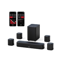 Aura A40 7.1 Kanal Soundbar4 Subwoofer Uygulama Kontrollü Sinema Ses Sistem Hoparlör U2601-133521