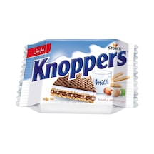 Knoppers Gofret 27g Çikolata & Fındık Sütlü Krema Nuga Kreması 4'li Avantaj Paketi - 4 Adet Tarı