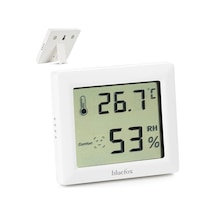 Bluefox Dijital Oda Termometresi Ve Nem Ölçer Lcd Ekranlı, Kompakt Higrometre, İç Mekan Sıcaklık Ve Nem Takibi, Mıknatıslı & Ayaklı & Duvar Tipi Kullanım Mutfak, Bebek Odası, Ofis, Sera İçin Uygun
