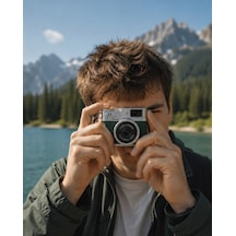 Zenvia 1080p Hd Mini Dijital Kamera Ips Ekranlı Taşınabilir Fotoğraf Makinesi Znv2026