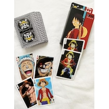 İskambil Kağıdı Anime One Piece Poker Oyun Kartı 54 Adet İskambil Destesi