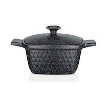 Cem Elmas Kare Döküm Tencere 22cm Çok Renkli - 728820162 Çok Renkli