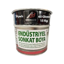 Asrın Rapid Endüstriyel Boya Siyah 15 Kg