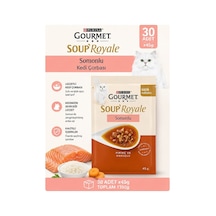 Gourmet Gold Soup Royale Somon Etli Kedi Çorbası 30x45g