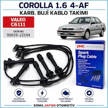 Corolla 1.6 4af Karbüratörlü Buji Kablo Takımı 90919-22194 C6111