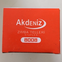 Akdeniz 8008 Zımba Teli Mekanik Ve Havalı Zımba Tabanca Teli