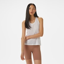 Under Armour Launch Singlet Kadın Beyaz Koşu Atlet 1382436 Beyaz
