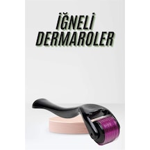 Saç - 208 - Çıkarma Tarağı Dermaroller 540 Iğneli Roller 1 Mm Iğne Cilt Yüz Yenileme - Csmo-tex - Bakım Seti