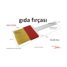 Gıda Fırçası Büyük Boy Aşçı Fırçası Yumurta Fırçası
