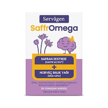 Saffromega Safran Ve Omega3 30 Yumuşak Kapsül