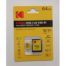 Kodak 64Gb Microsd Hafıza Kartı Ultra Class 10 Uhs-1 U3