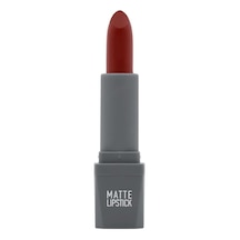 Yoğun Renk Veren Uzun Süre Kalıcı Nemlendirici Kadifemsi Mat Ruj - Lipstick 411 Spicy Terracot 0