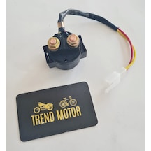 Marş Rölesi Soketli A Kalite - Motosiklet Cg Cub Scooter