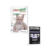 Biyotik 2027 10. Sınıf Biyoloji İnteraktif Etkinlik Kitabı+ Evp Akademi Paragraf