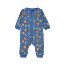 Civil Baby Erkek Bebek Patiksiz Tulum 6-18 Ay Açık Lacivert 08330g56824s1