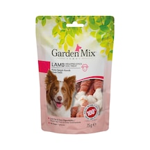 Garden - 583 - Mıx Kuzu Sargılı Kemık Köpek Ödülü - Drnds - 75 Gr