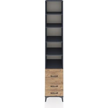 Hyperion Dolap 5 Raflı 3 Çekmeceli 44x44x243 Antrasit-çam Antrasit