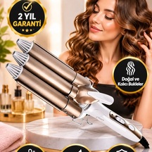 Profesyonel Kullanıma Uygun Ergonomik Bukle Maşası Doğal Ve Kalıcı Bukleler İçin Saç Şekillendiric
