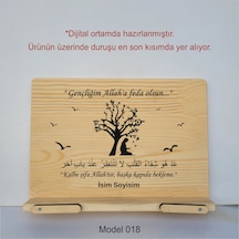 Münzevi Masaüstü Ahşap Rahle/tablet/kitap Tutucu-model018