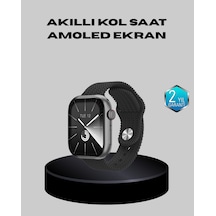 Kablosuz Şarjlı Akıllı Saat Bluetooth Arama Bildirim Destekli Uzun Pil Ömürlü - Lisinya
