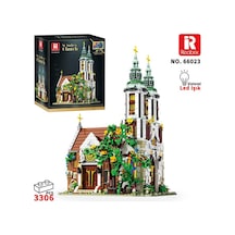 Reobrix Street View Of St. Andrew's Church İn Poland 66023 Brick Yapım Seti