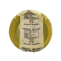 2,5 Mm2 Nya Tek Damar Sarı Yeşil