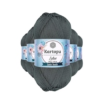5 Adet Lotus Bikini Büstiyer Bluz Örgü İpi K944 Füme