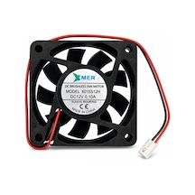 60x60x15mm 12v 0.10a 2p 6cm Xmer Fan 2 Uçlu