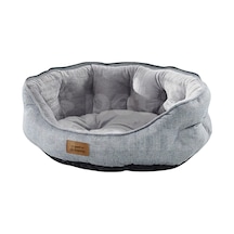 Pet Dreams Sprit Lüks Kedi/köpek Yatağı, Kaymaz Altlık, Sertifikalı Peluş Kumaş, Yıkanabilir, Silikon Elyaf Dol