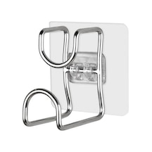 Paslanmaz Çelik Lavabo Kancaları Depolama Rafları Yumruksuz Banyo Havzası Kanca Yerden Tasarruf Duvara Montaj Depolama Kanca Tutucular Raf Diğer