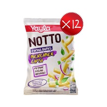 Yayla Notto Peynir Soğan Aromalı Mercimek Cipsi 55 G X12