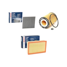 Seat Leon 1.6 Tdı 3'lü Filtre Bakım Seti 2013 - 2017 Bosch