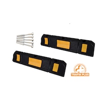 Trafik Plus Kauçu Araç Stoperi 60cm, 2'li Set, 60x12x10 Cm